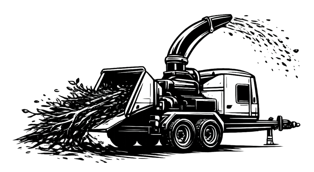 Häcksler Vermietung Für größere Gartenarbeiten oder Baumrückschnitte bieten wir leistungsstarke Häcksler zur Miete an.